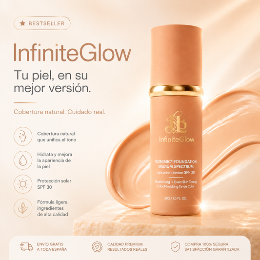 InfiniteGlow – Base 4 en 1 que se adapta a ti